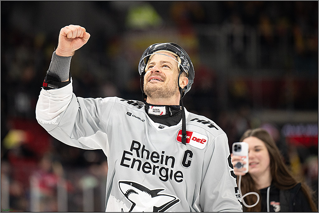 PENNY DEL; Duesseldorfer EG- Koelner Haie; Duesseldorf, 24.01.2025